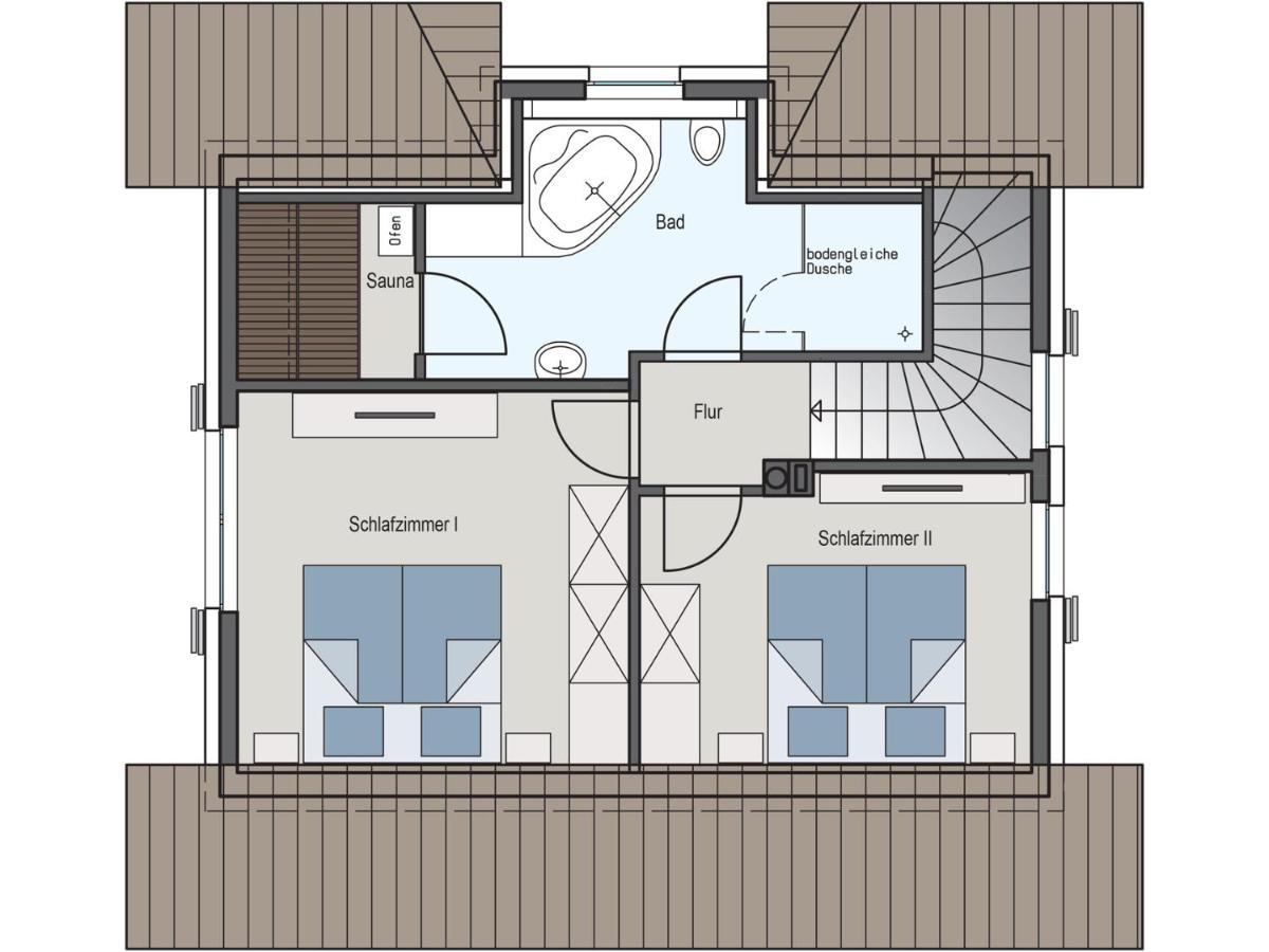 Ferienhaus Seeschwalbe 44 Fuhlendorf  Zewnętrze zdjęcie