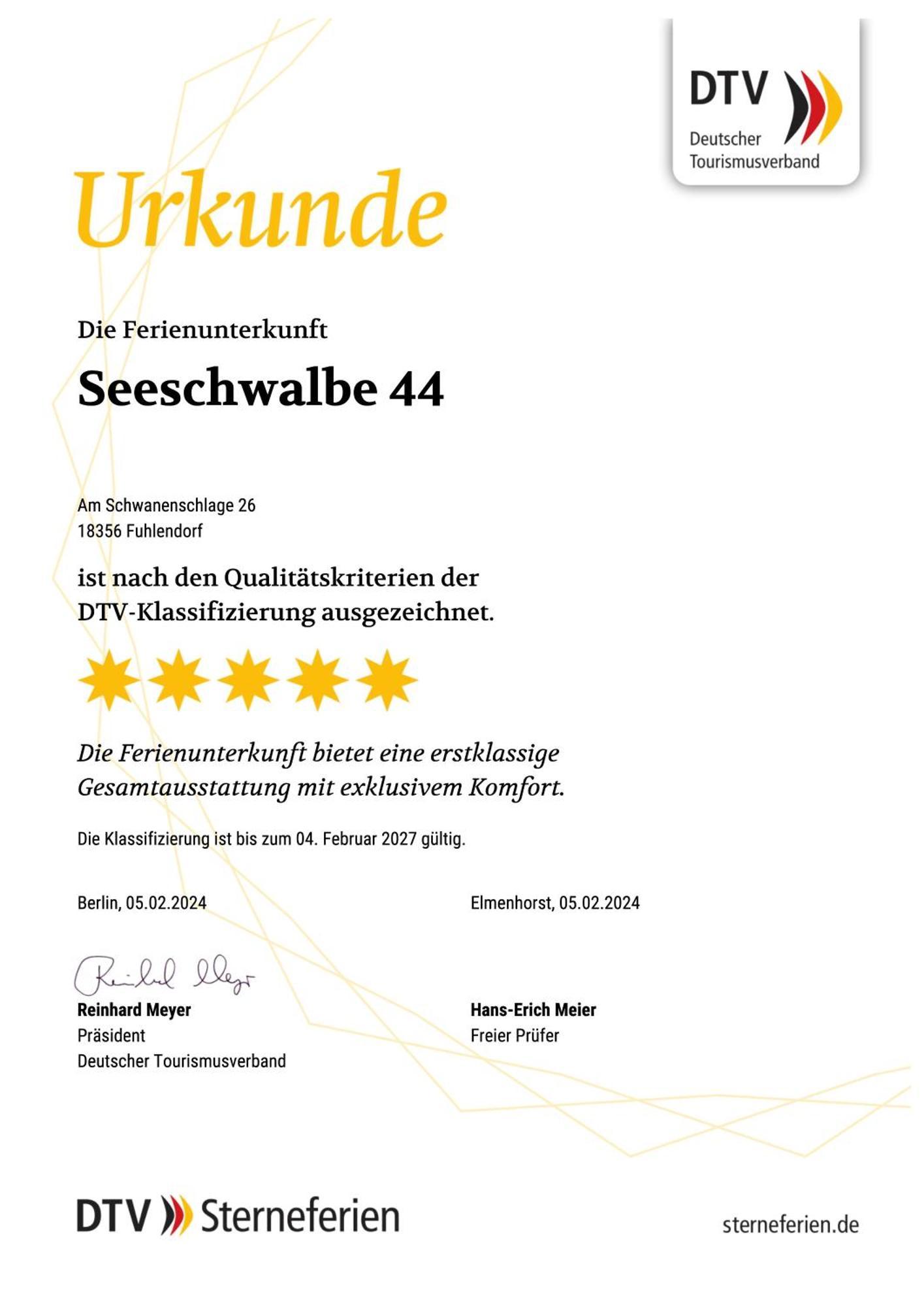 Ferienhaus Seeschwalbe 44 Fuhlendorf  Zewnętrze zdjęcie